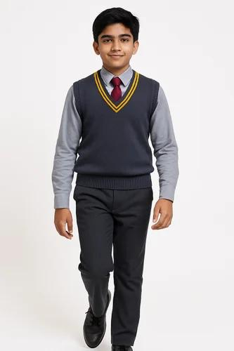 Melange School Sweater